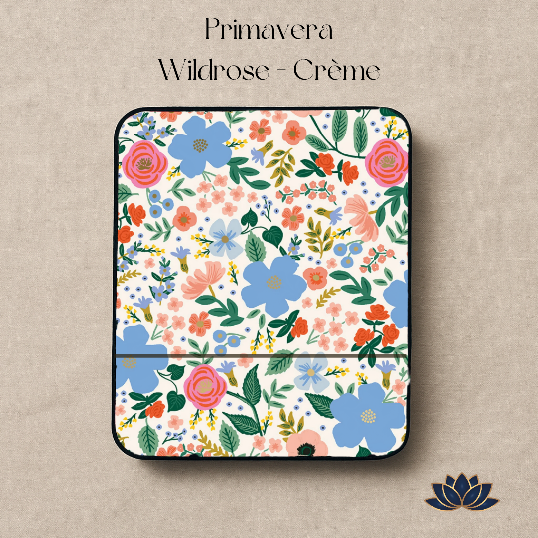 Écogant RPC - motif floral Primavera Wildrose - Crème